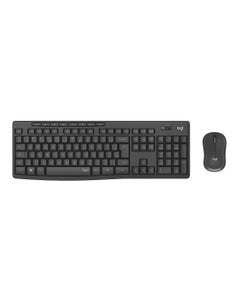 Kit Teclado e Mouse Logitech MK295 Preto sem fio