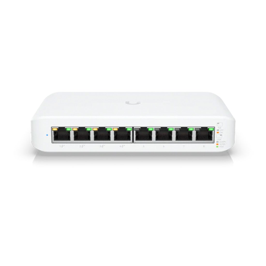 Switch Ubiquiti UniFi Lite 8 portas com 4 PoE/PoE+