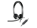 Headset Logitech H650e Estéreo com Conexão USB para Videoconferência - 981-000518