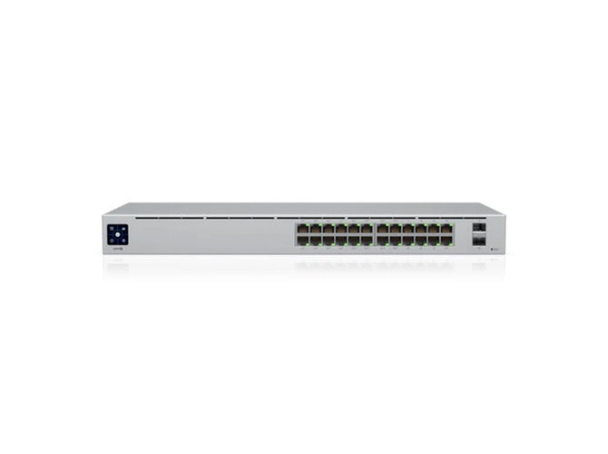 Switch Ubiquiti UniFi USW-24-PoE — 24 portas, 95 W e 2 SFP